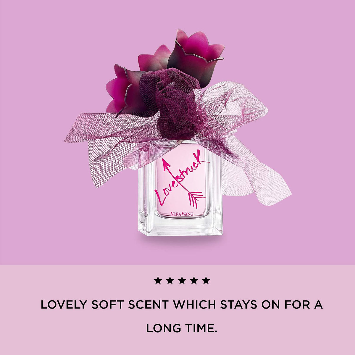 Vera Wang Lovestruck Eau de Parfum Spray for Women, 3.4 Fl Oz