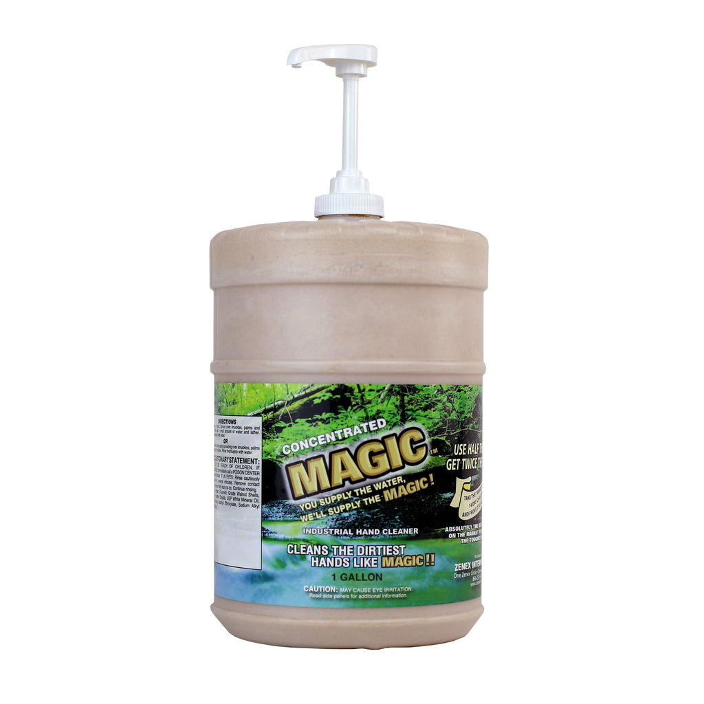 Zenex Magic Hand Soap Industrial Hand Cleaner with Walnut Shell Scrubbers