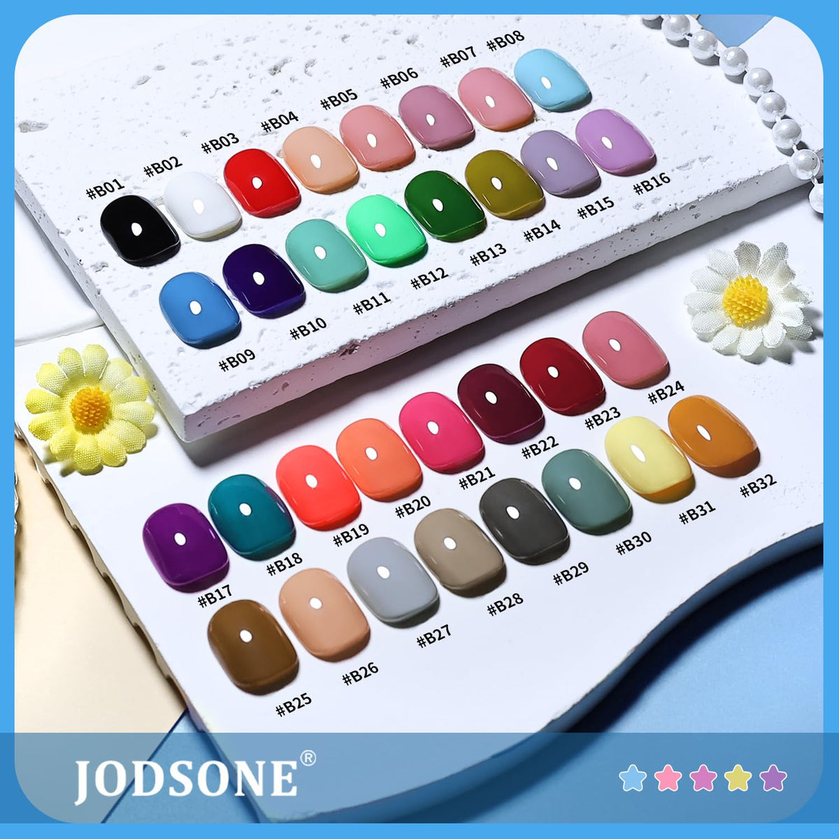 JODSONE Gel Nail Polish for Manicure and Nail Art
