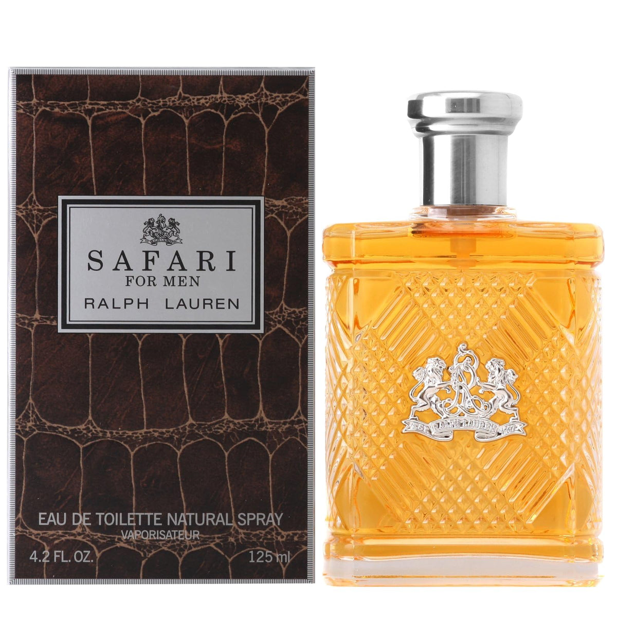 Ralph Lauren Safari Eau de Toilette Woody Fresh Men's Cologne, 4.2 fl oz