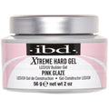 IBD LED/UV Builder Gel Pink Glaze, Hard Soak-Off Nail Builder, 2 oz