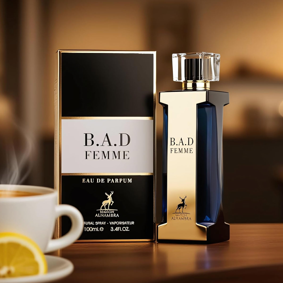 B.A.D by Maison Alhambra for Women Woody Floral Spicy Eau de Parfum