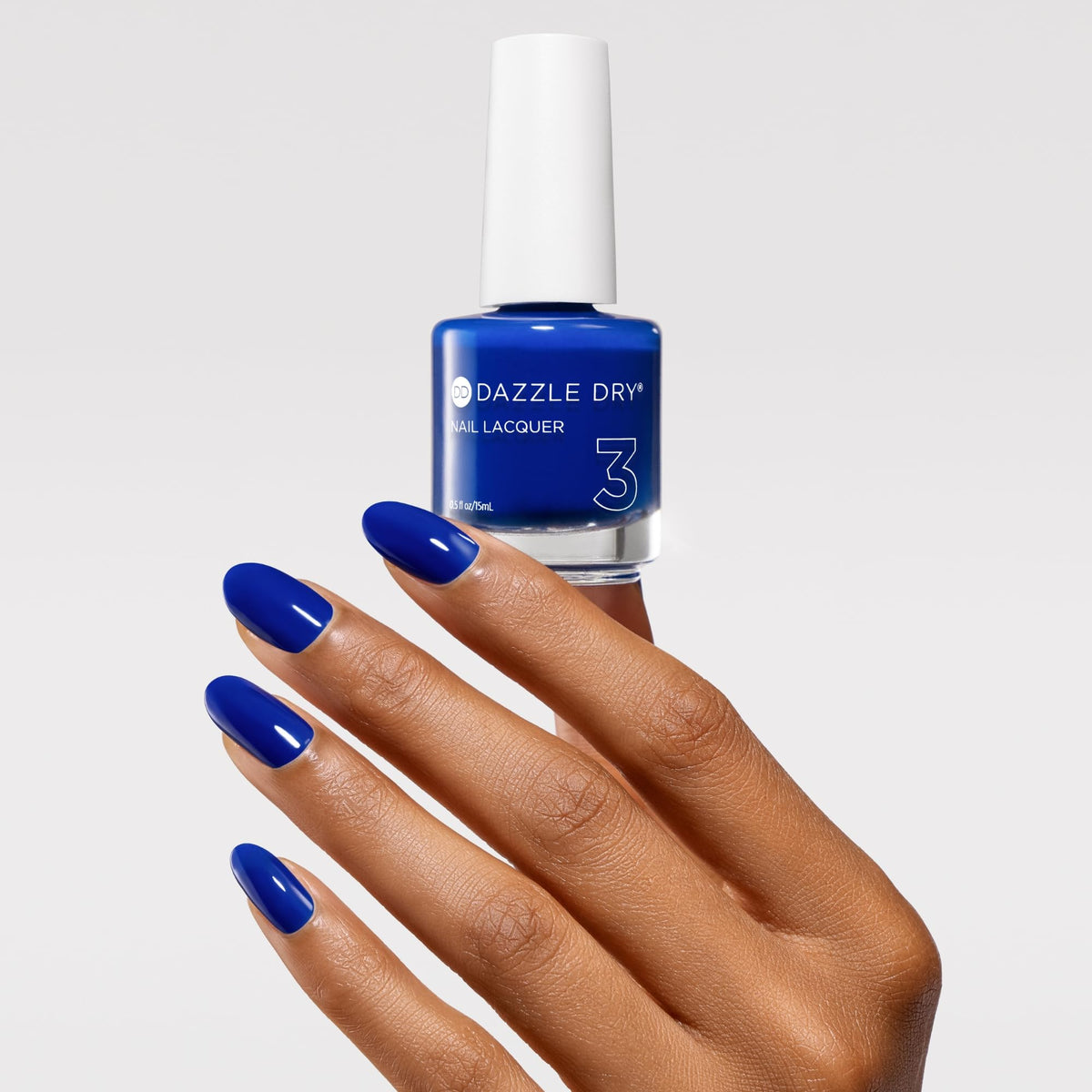 Dazzle Dry Nail Lacquer Step 3 – Saphira Cobalt Blue 0.5 fl oz