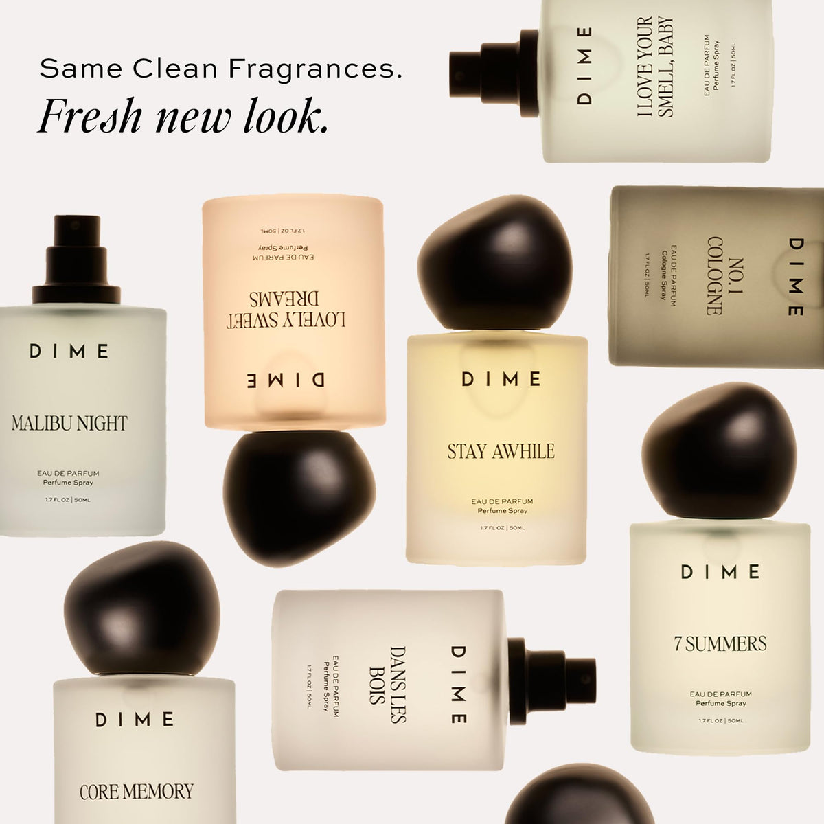 DIME No. 1 Men's Cologne Spray with Grapefruit, Dark Rum and Amber Woods
