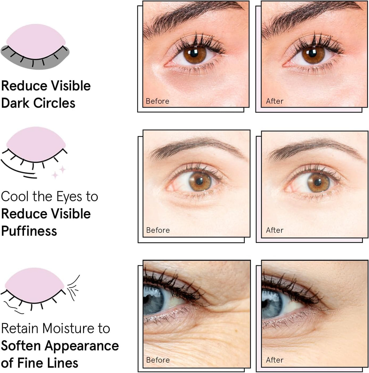 grace & stella Vegan Under Eye Patches with Niacinamide