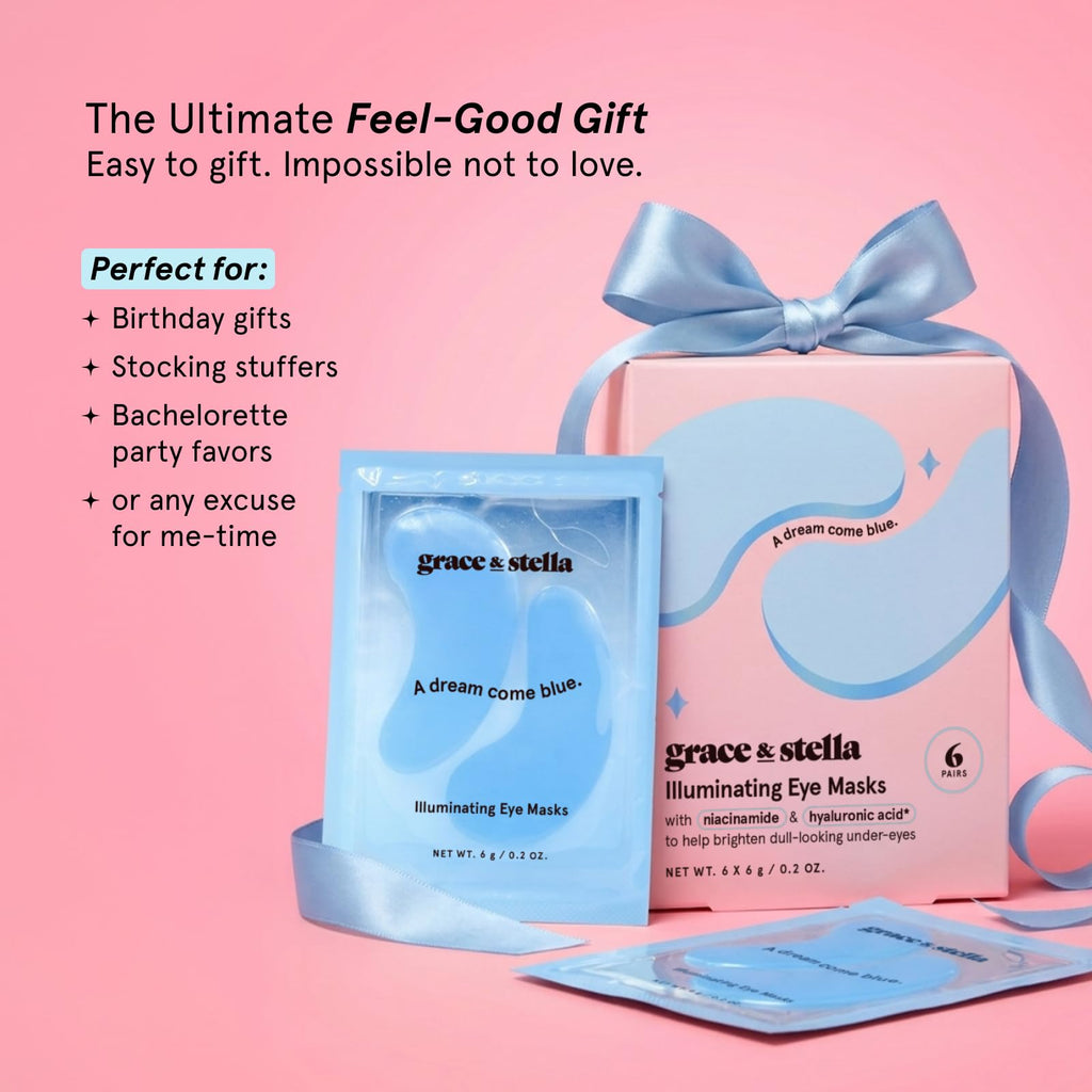 grace & stella Vegan Under Eye Patches with Niacinamide