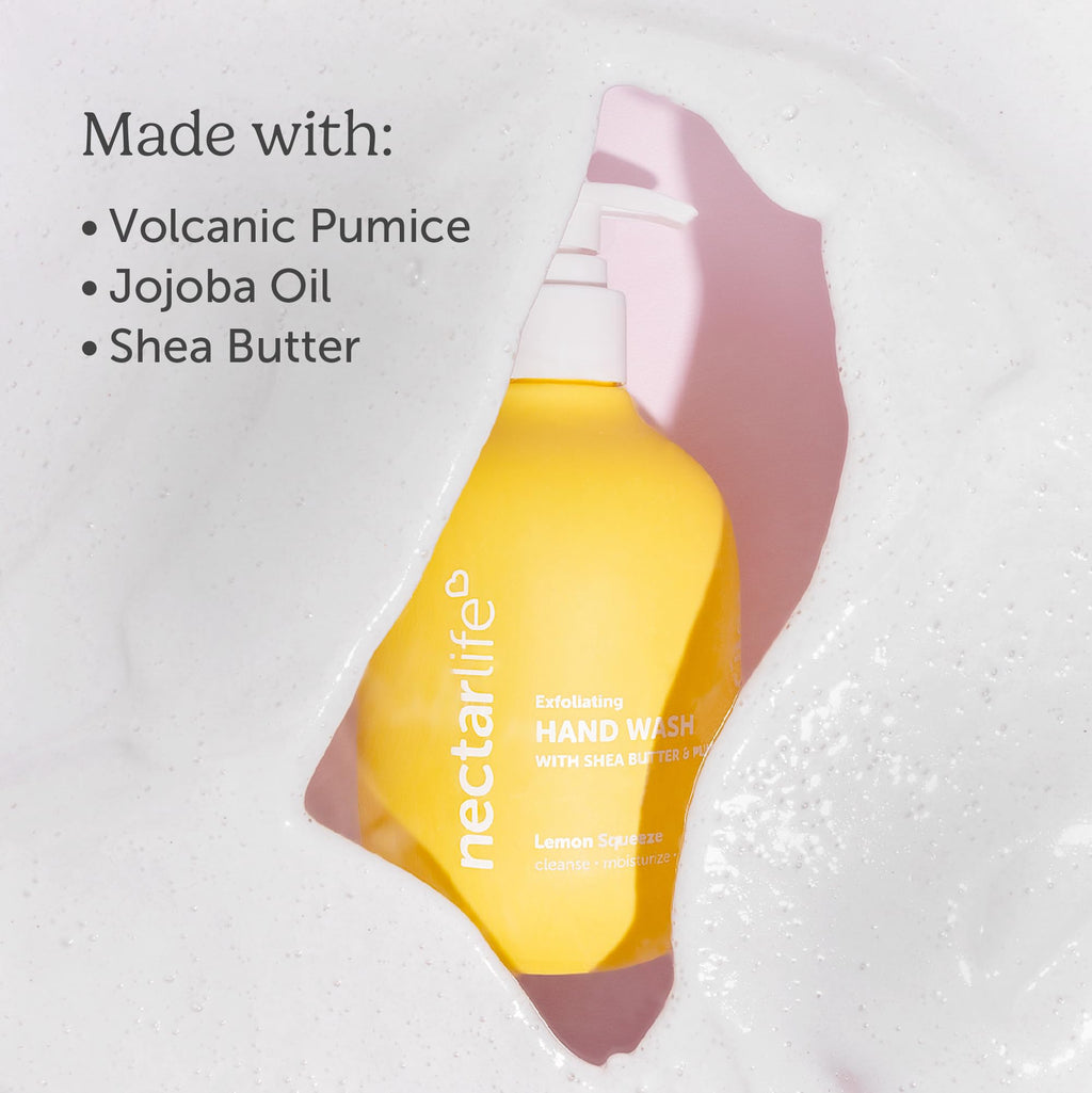 Nectar Life Exfoliating & Moisturizing Hand Wash with Volcanic Pumice