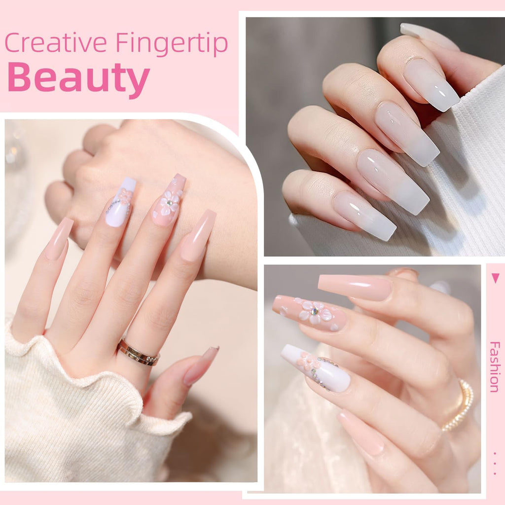 Multicolor Acrylic Nail Kit with Drill for Beginners