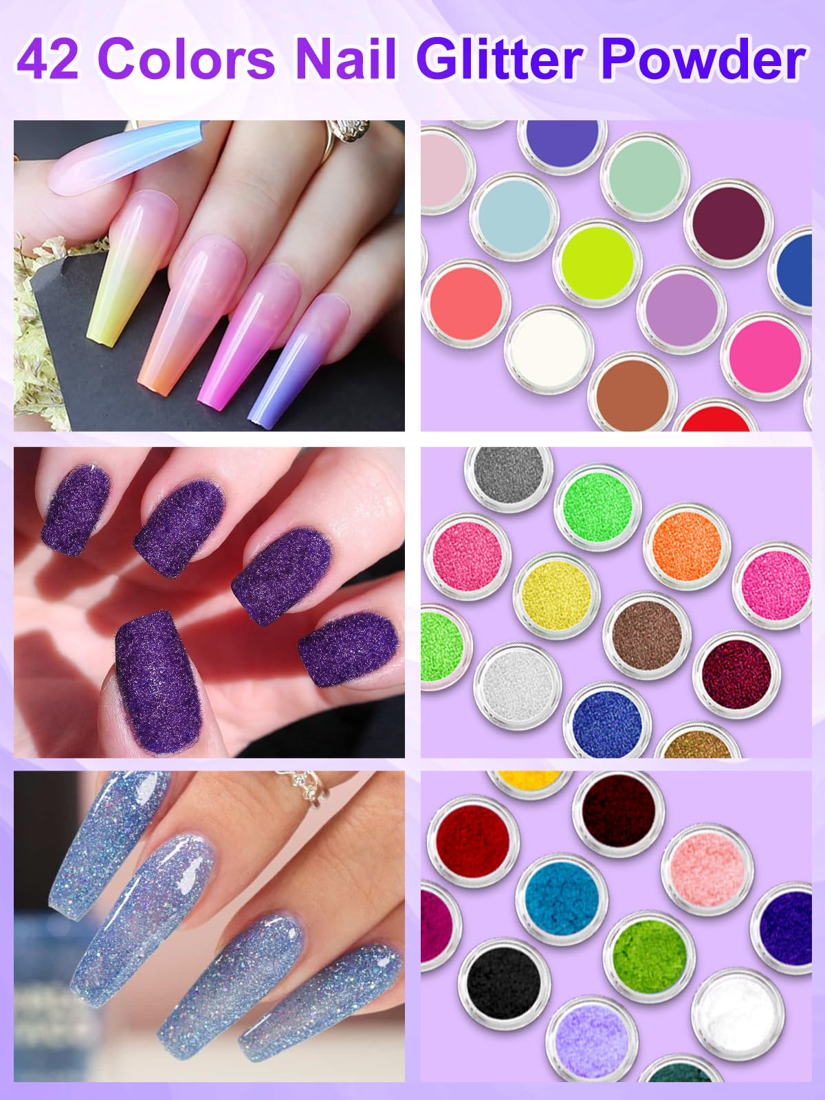 Professional Acrylic Nail Kit for Beginners with UV Lamp and Nail Drill