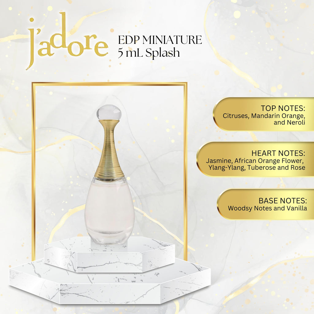 Dior J'adore Eau de Parfum Mini Splash Perfume for Women