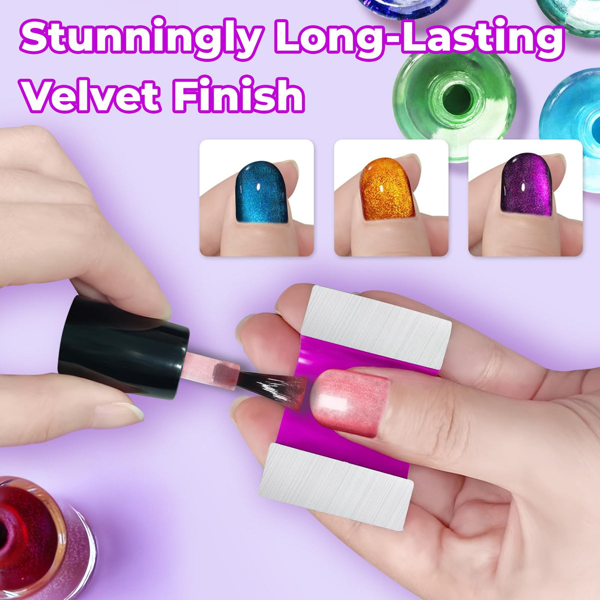 U-Shaped Horseshoe Nail Art Magnet for Magnetic Polish Effects