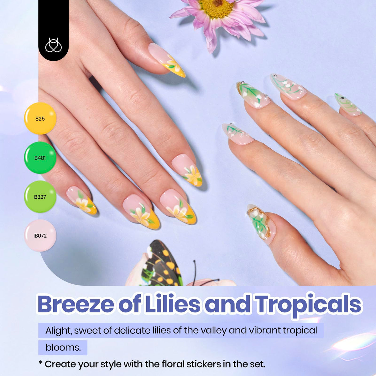 Beetles Gel Polish Set for DIY Nail Art