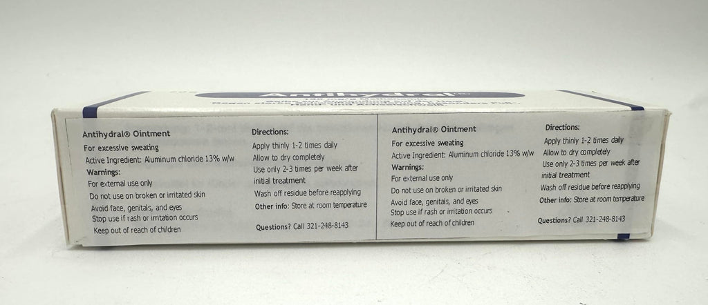 Antihydral Sweat-Inhibiting Cream 70 g for Hands, Feet and Armpits