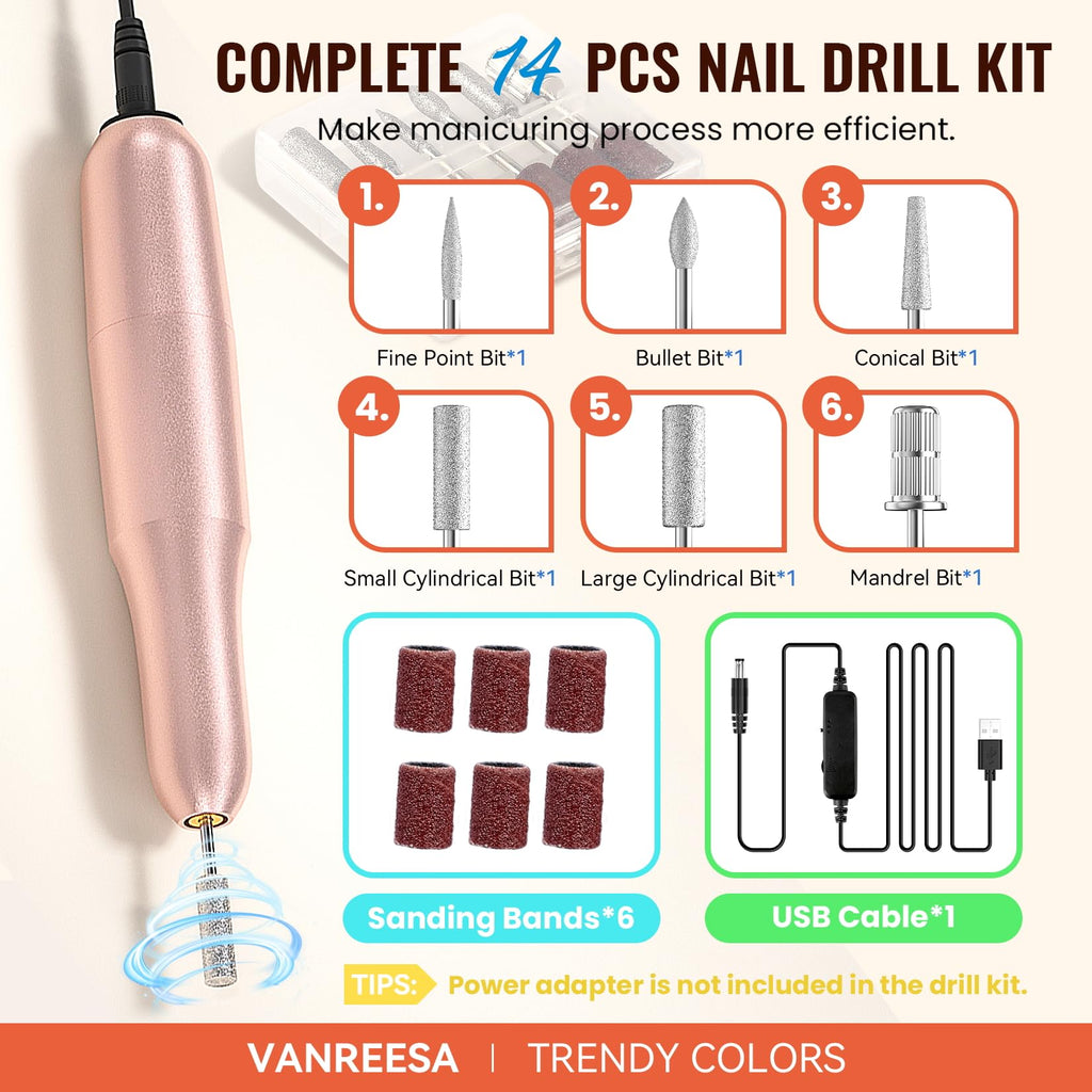 VANREESA Gel Nail Polish Kit for DIY Manicures