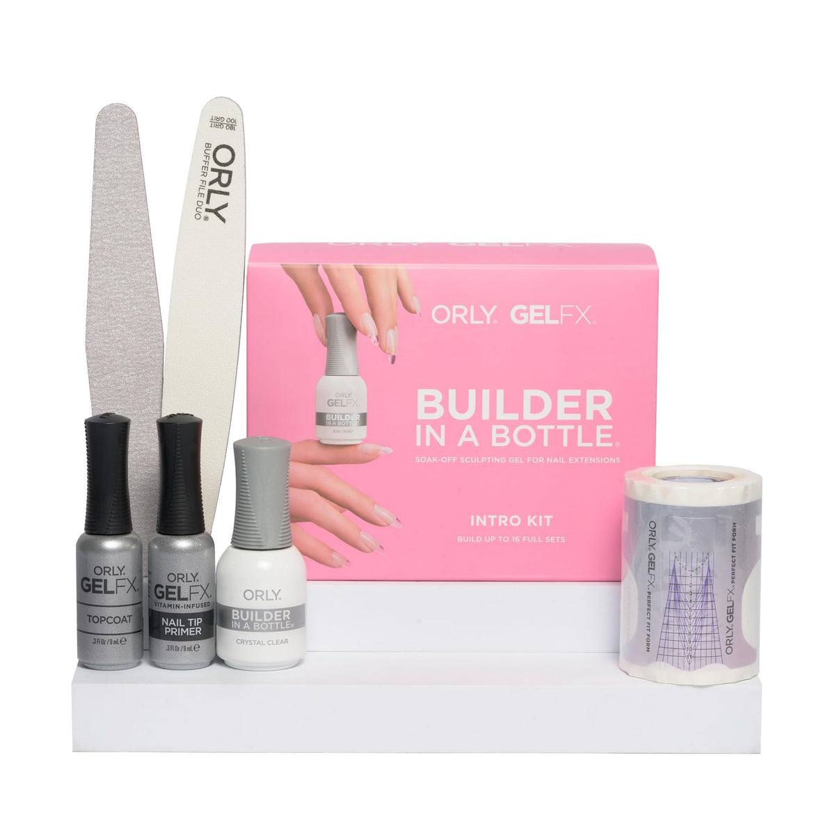 ORLY GELFX Builder In a Bottle Intro Kit for Nail Extensions