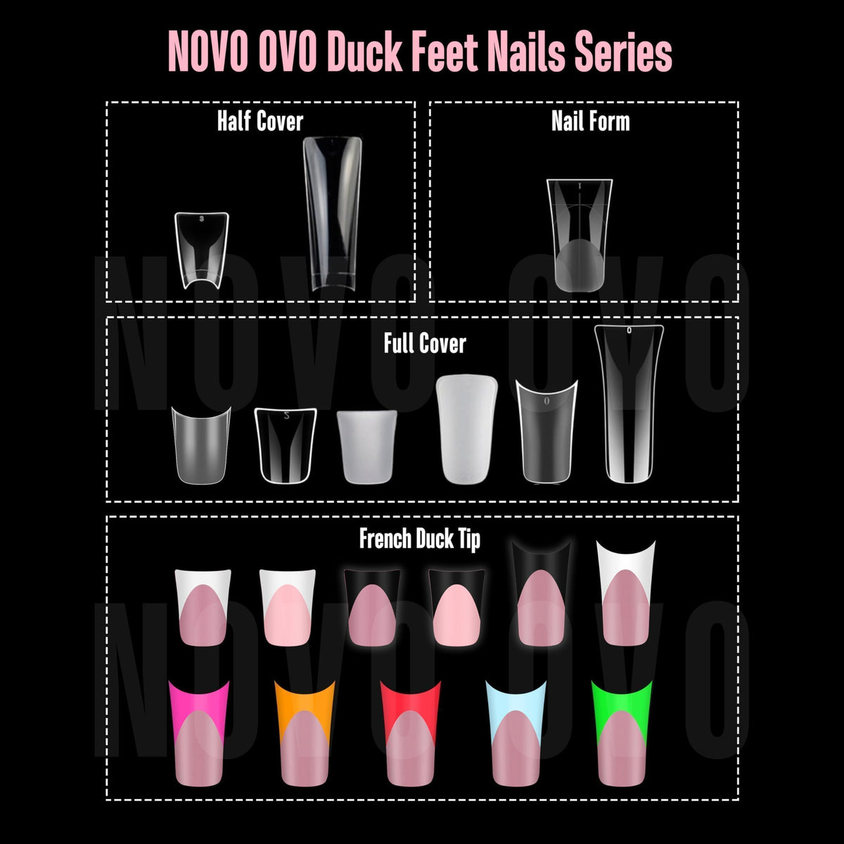 NOVO OVO Nail Extension Products