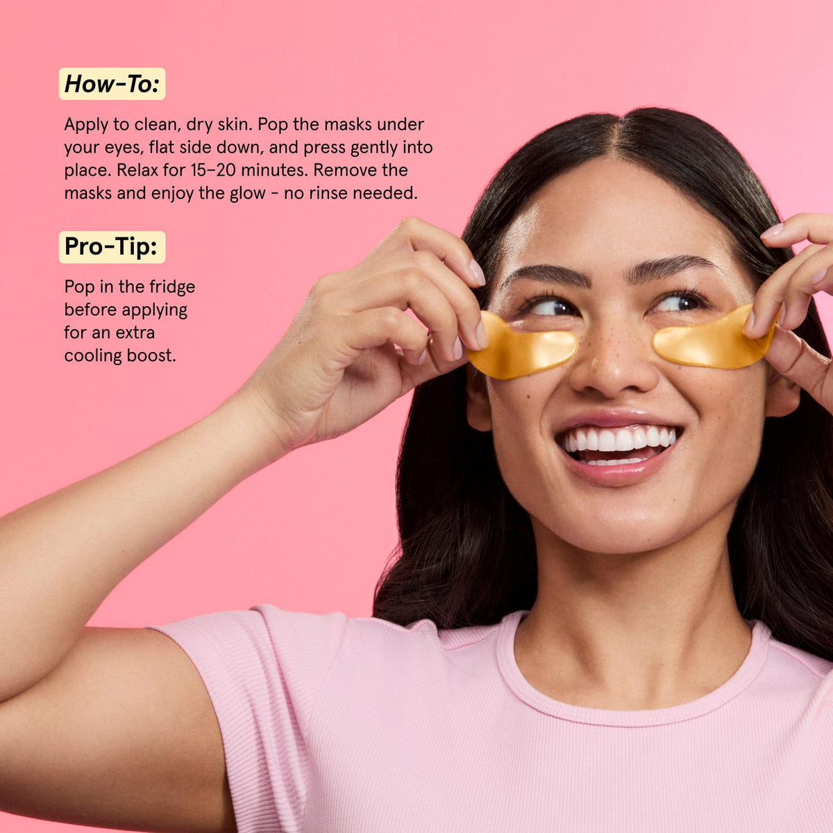grace & stella Vegan Under Eye Patches with Niacinamide