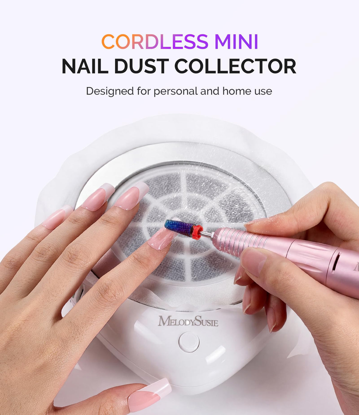 MelodySusie PProR Compact Cordless Nail Dust Collector