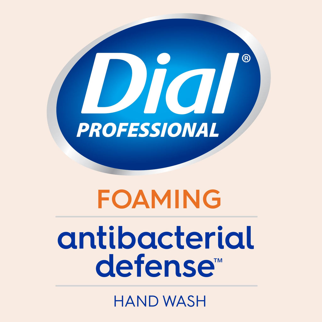Dial Professional Antibacterial Defense Foaming Hand Wash, 128 Fl Oz Refill