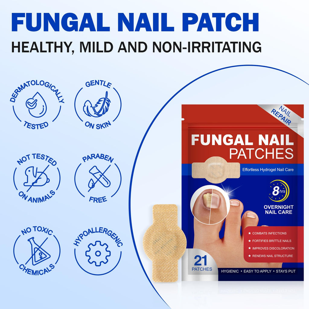 Toenail Repair Patches – Overnight Nail Care