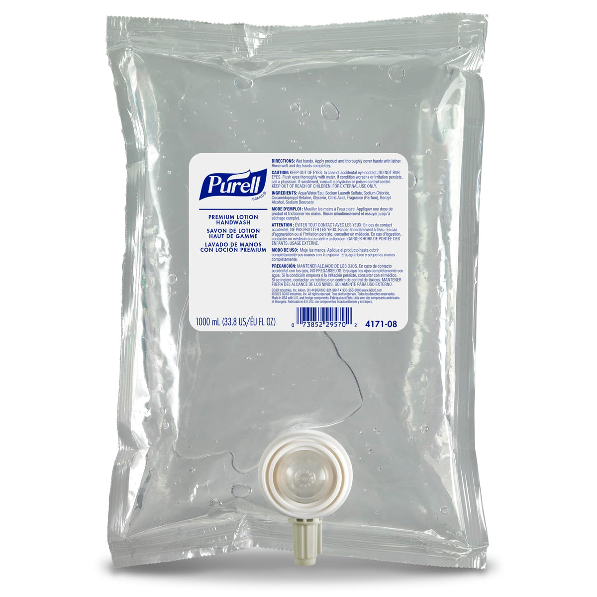 PURELL CS2 Lotion Soap Refill, 8 x 1000 mL