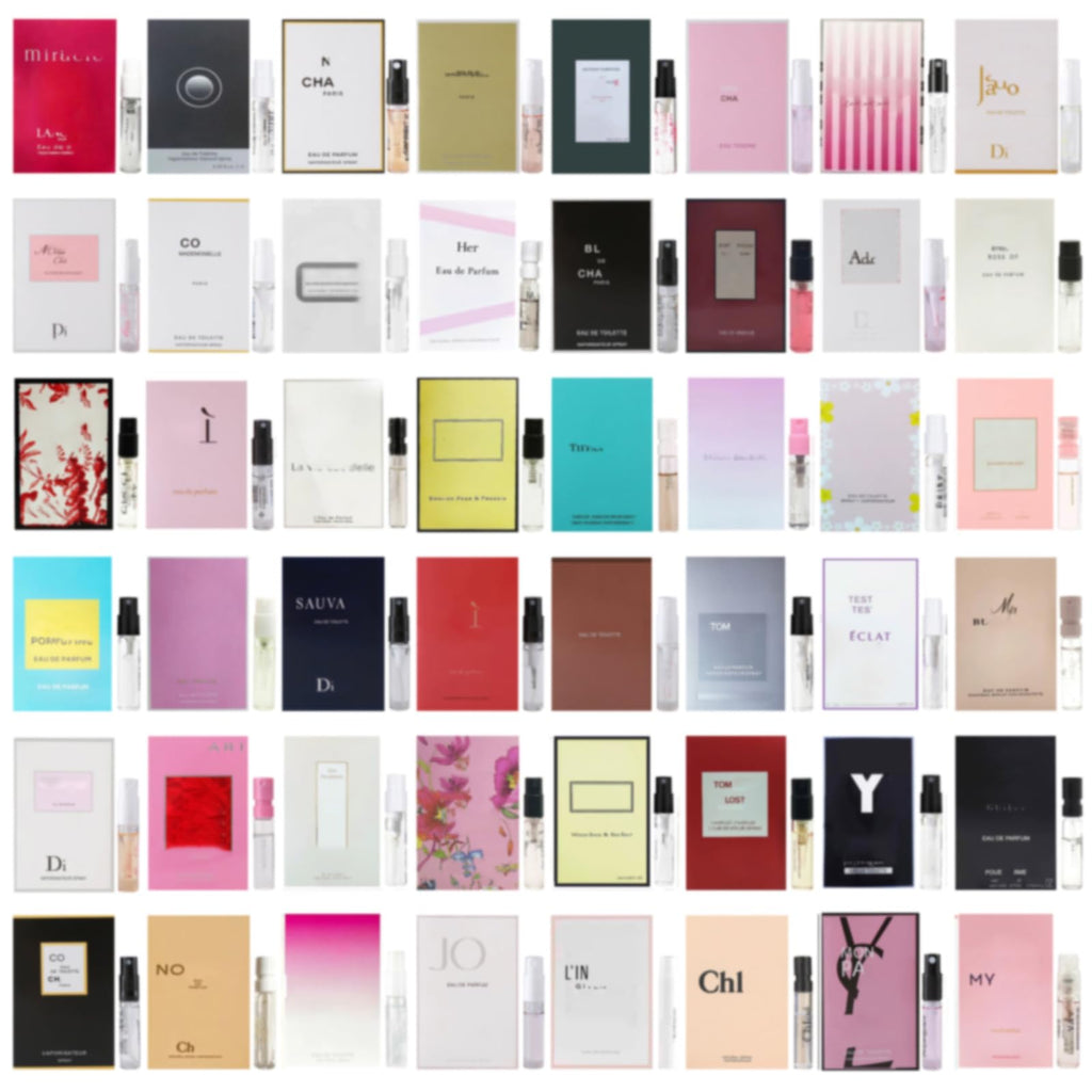 Designer Perfume Sampler Set for Women, 12 Random Fragrance Sample Vials