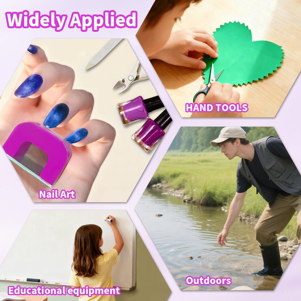 U-Shaped Horseshoe Nail Art Magnet for Magnetic Polish Effects
