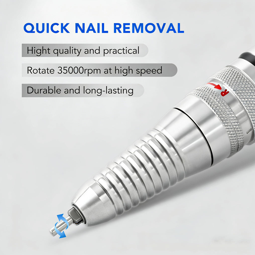 Nail Drill Handpiece Replacement – 3-Pin Electric E-File Handle
