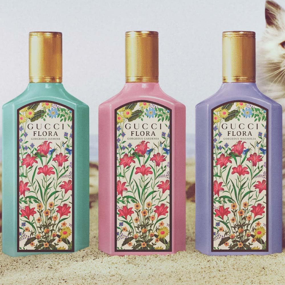 Gucci Flora Gorgeous Magnolia Eau de Parfum Refillable Spray for Women