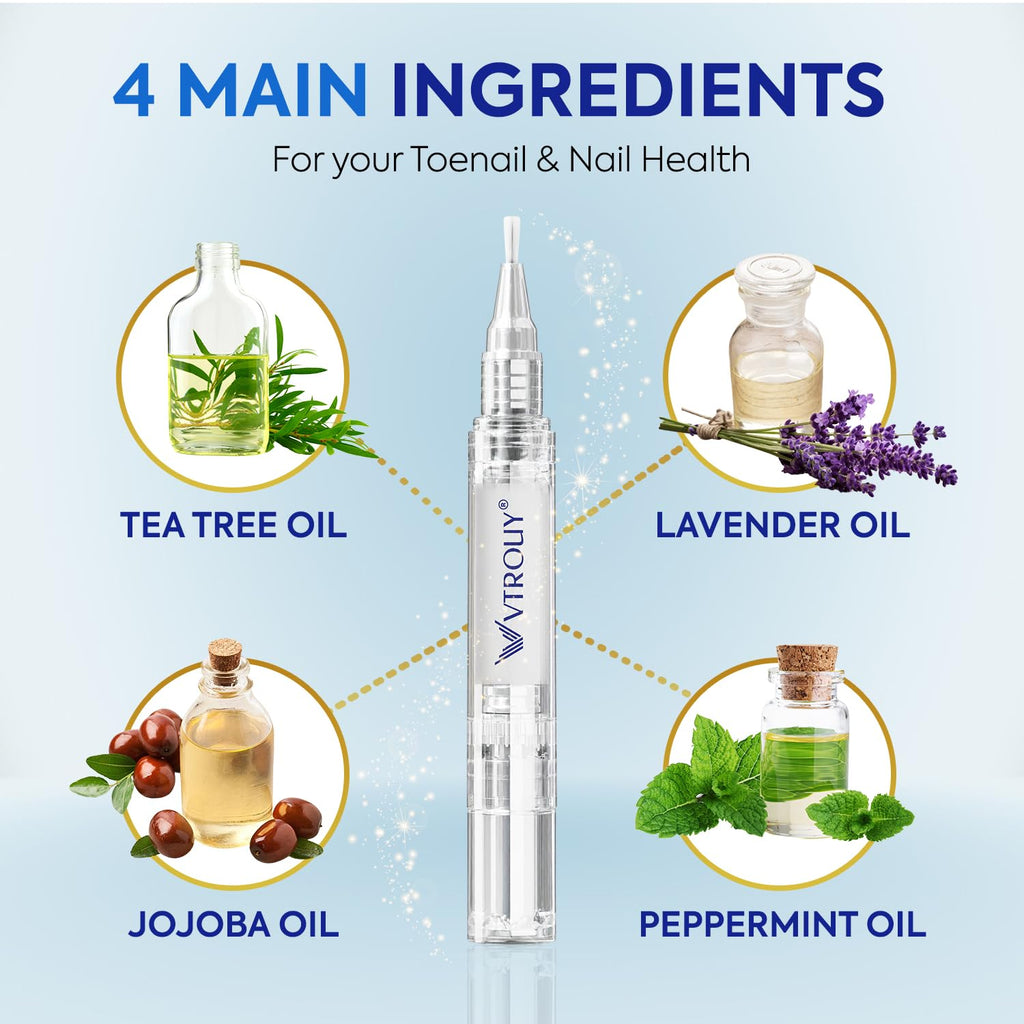 Extra-Strength Nail Treatment Pens with Tea Tree Oil, 3 Pens