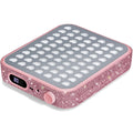 Nail Dust Collector with Reusable Filter, Quiet Adjustable Suction, Pink Diamond