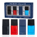 Perry Ellis Men's 4-Piece Mini Cologne Set, Travel Size EDT Sampler