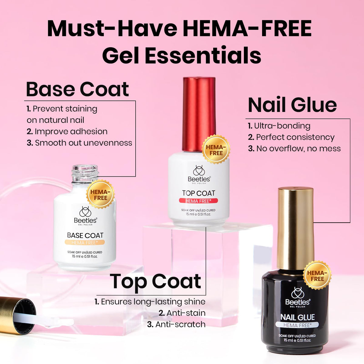 Beetles Gel Nail Products for DIY Nail Application