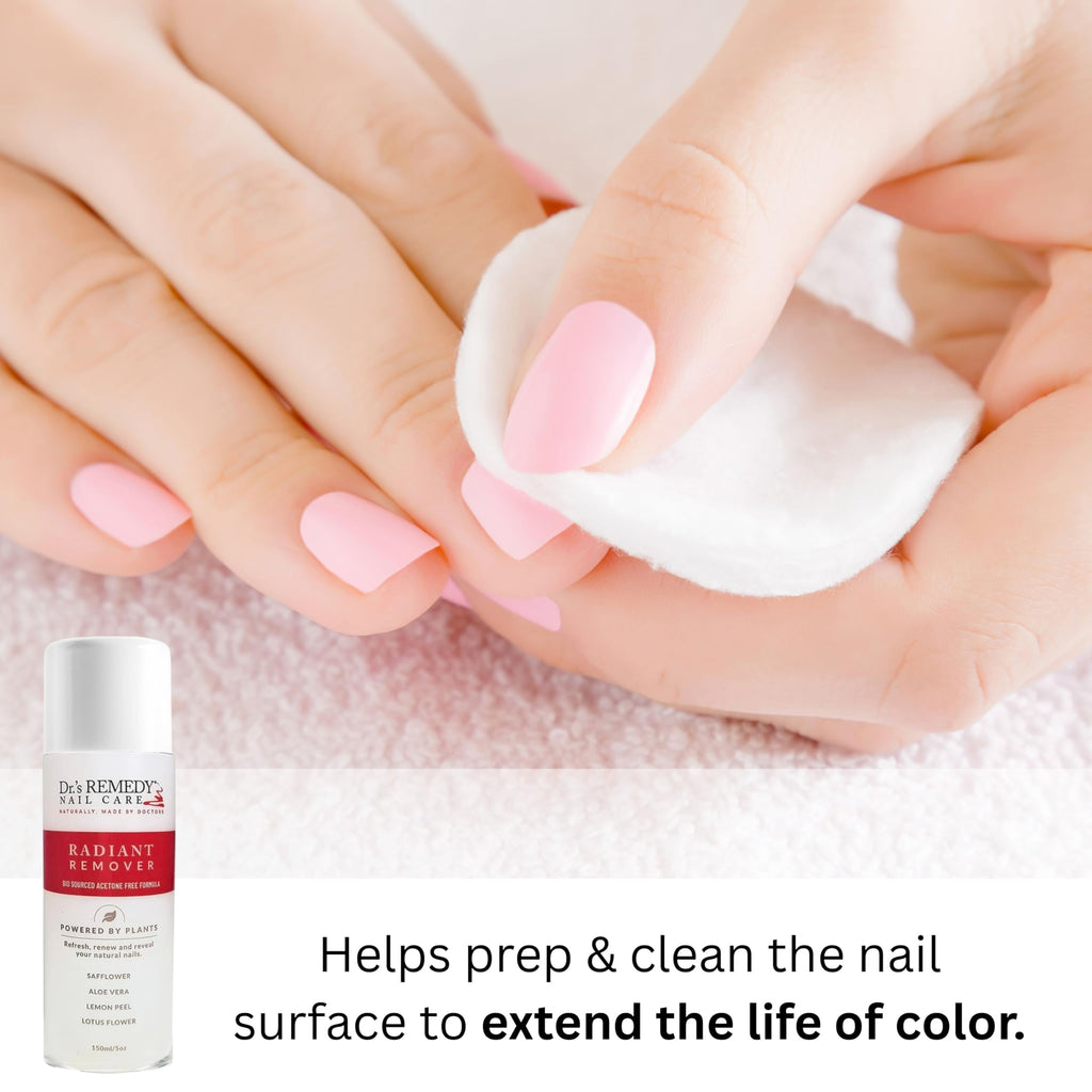 Non-Acetone Botanical Nail Polish Remover for Nails and Cuticles