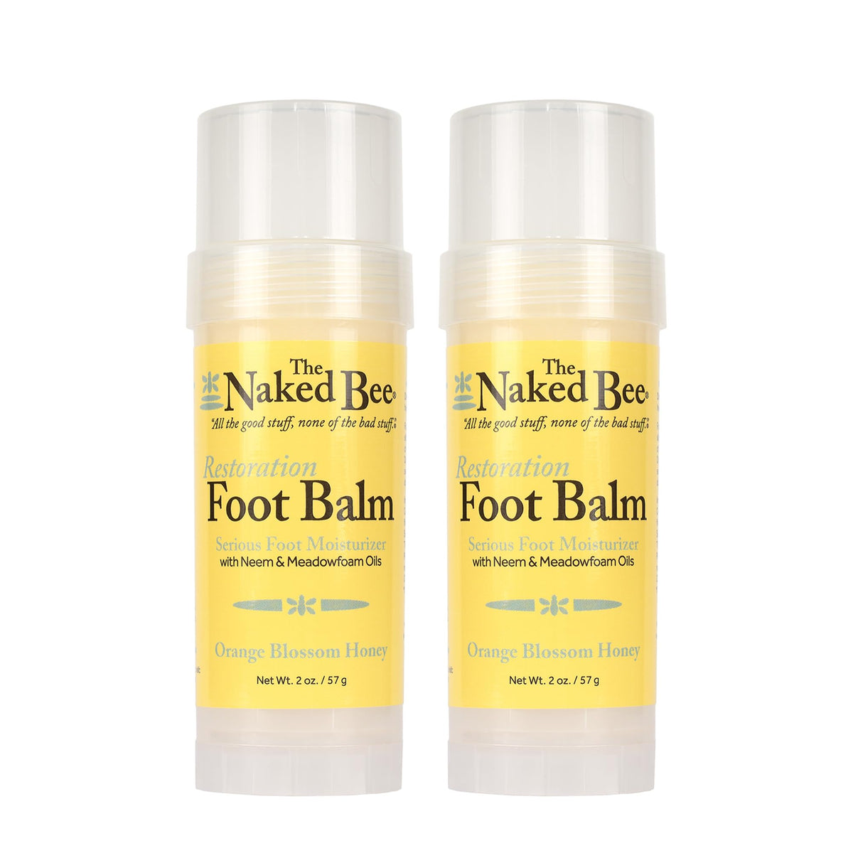The Naked Bee Orange Blossom Honey Restoration Foot Balm