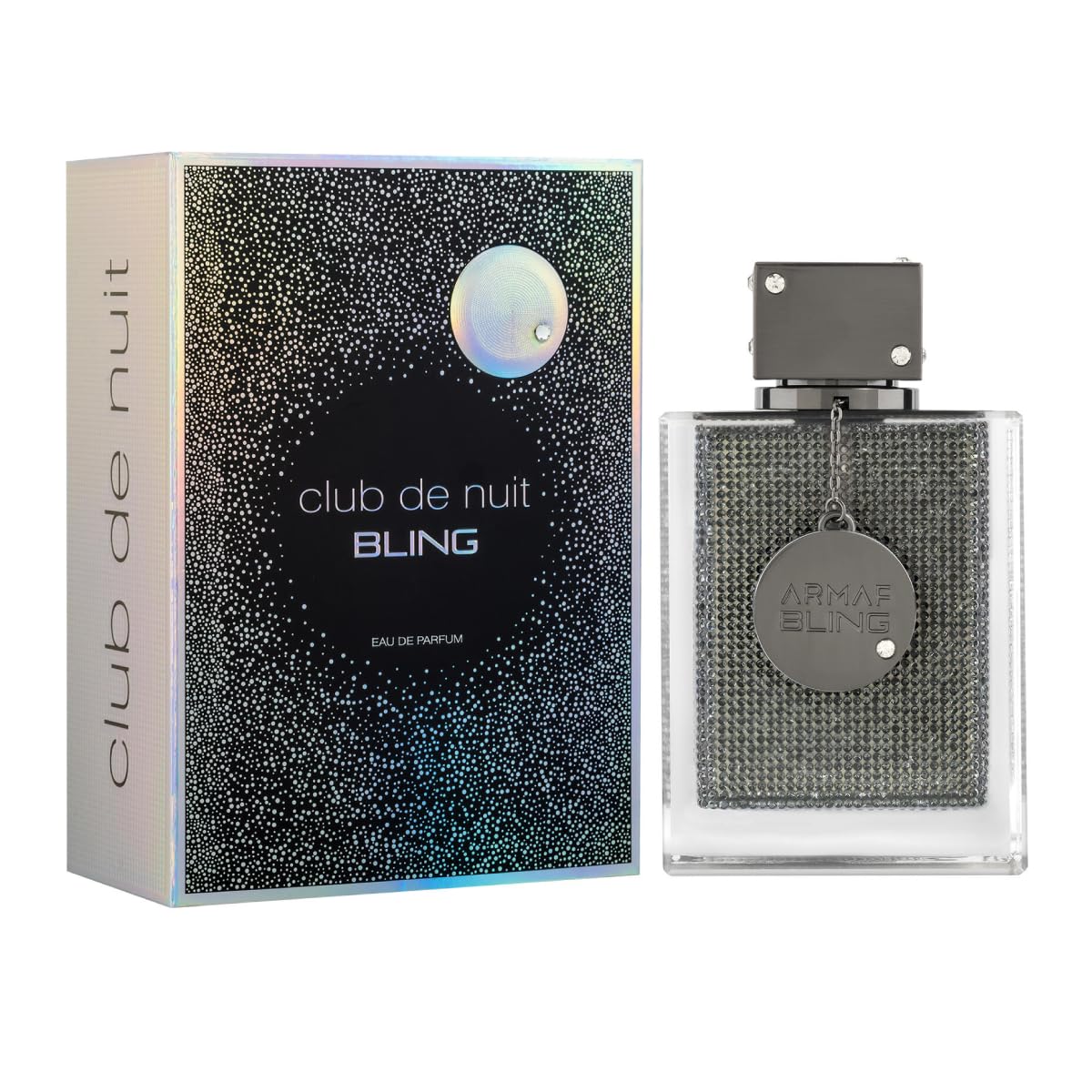 Club de Nuit Bling Eau de Parfum for Men, 2.5 Fl Oz