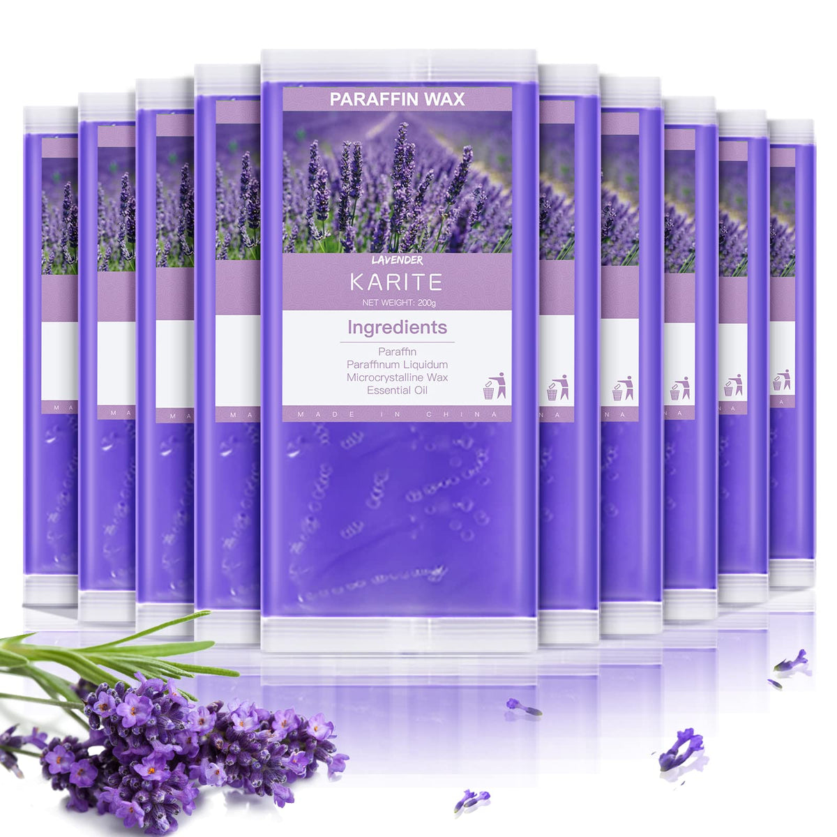 KARITE Paraffin Wax Refills for Paraffin Bath Machines