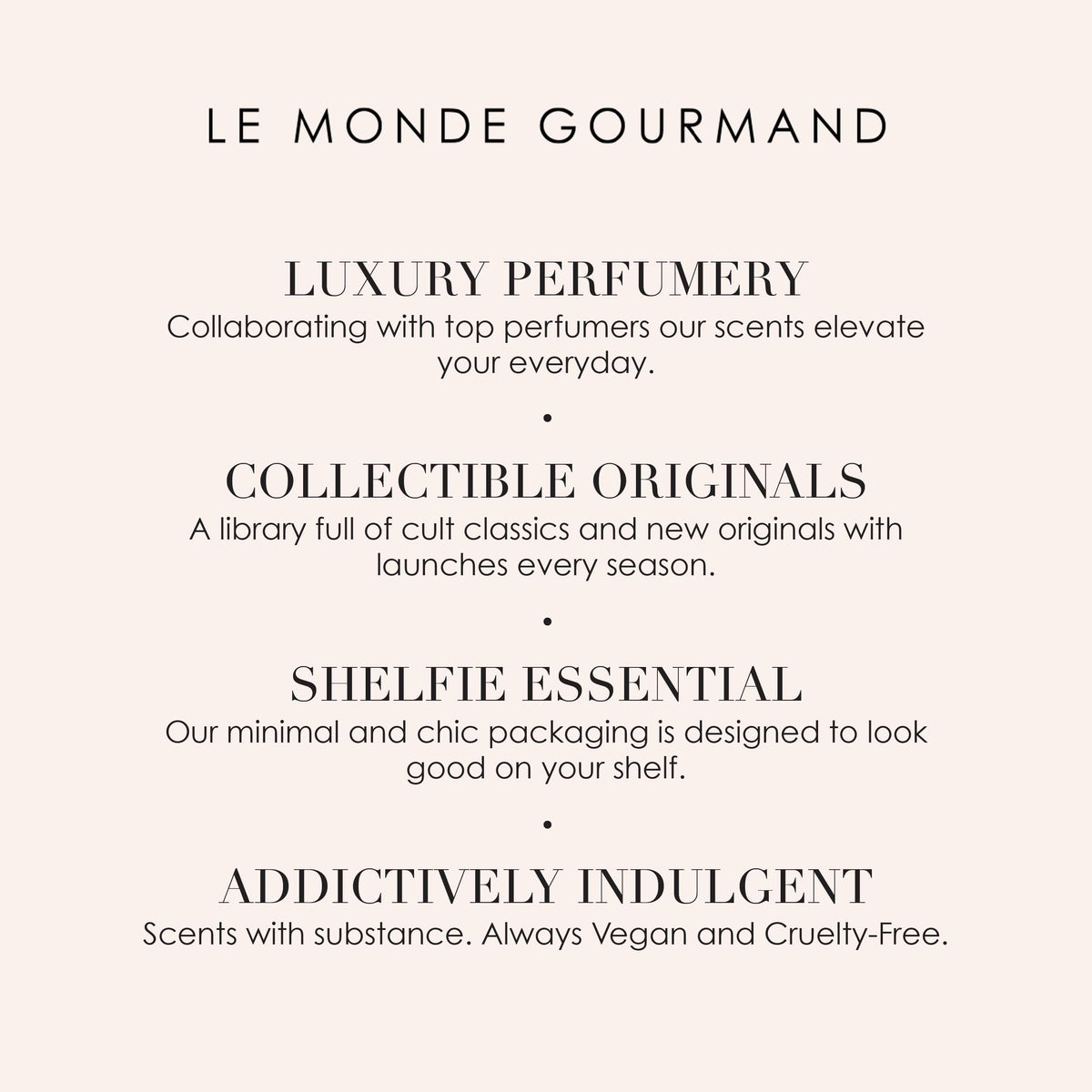 Le Monde Gourmand Perfume Fragrance