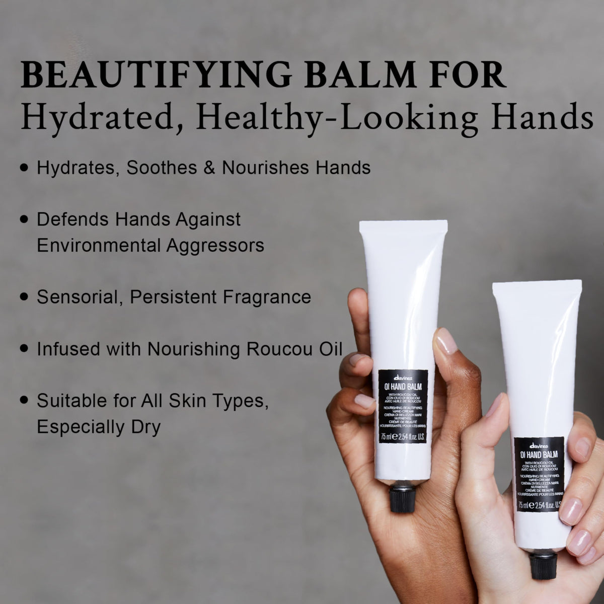 Davines OI Hand Balm Nourishing Anti-Aging Hand Cream