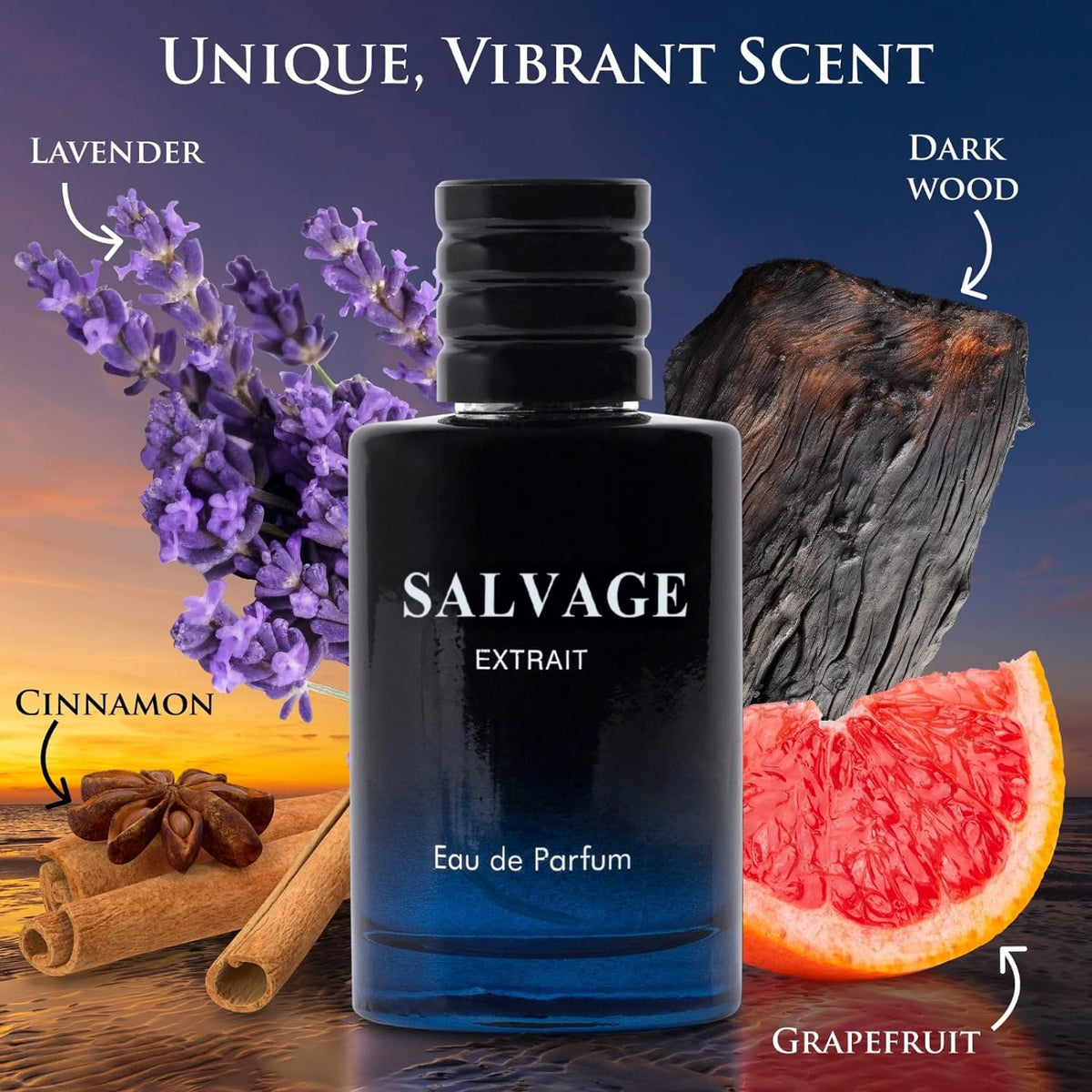 NovoGlow Salvage Extrait Eau de Parfum for Men, 100ml