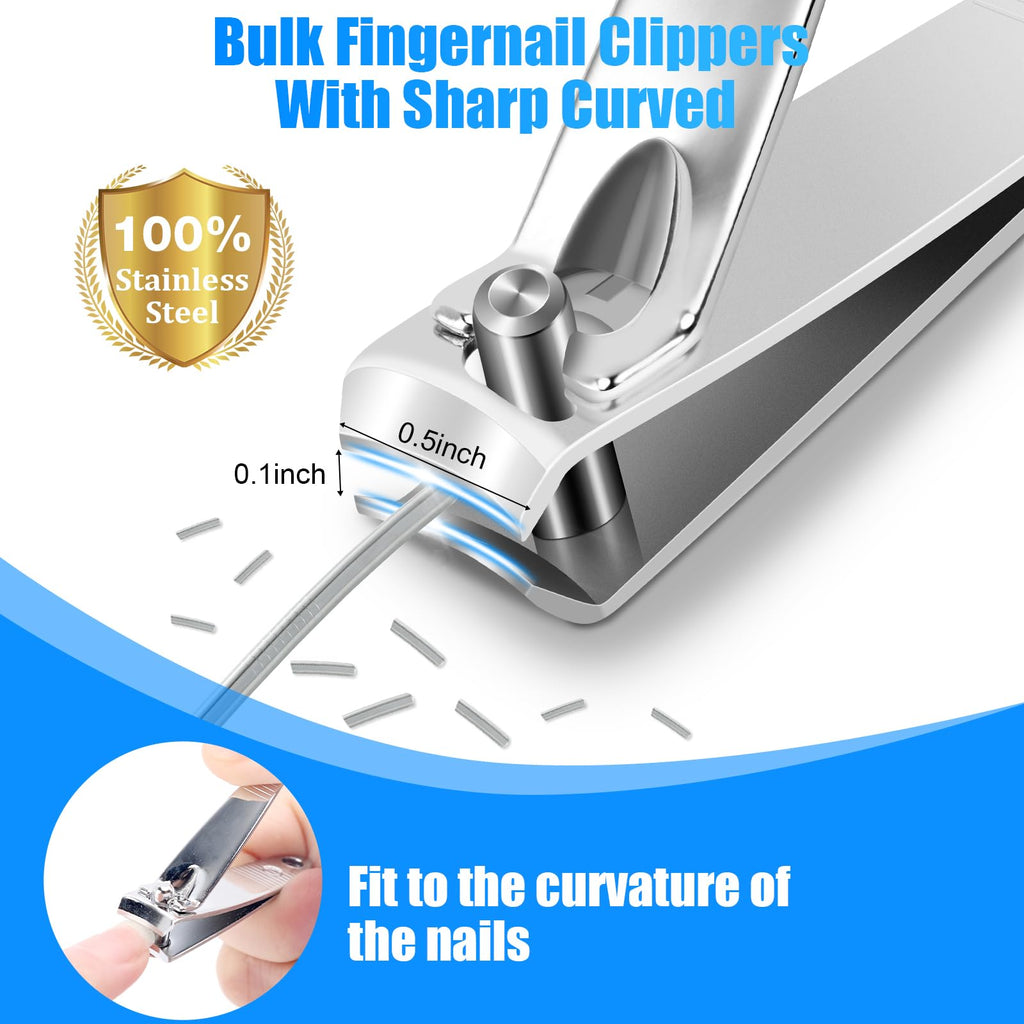 Portable Stainless Steel Nail Clippers