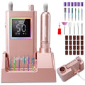 Delanie Professional Electric Nail Drill, 50,000 RPM Rechargeable E-File Kit