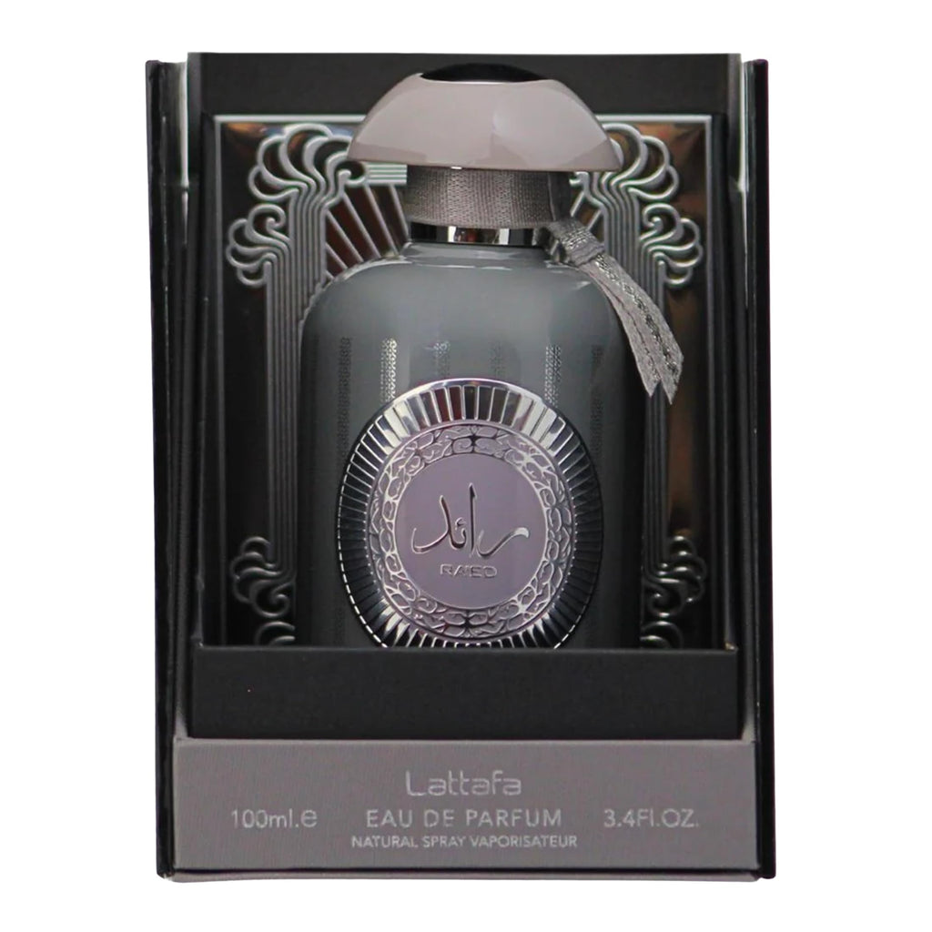 Lattafa Ra'ed Intensely Eau de Parfum Spray, Unisex Citrus Woody Amber Fragrance