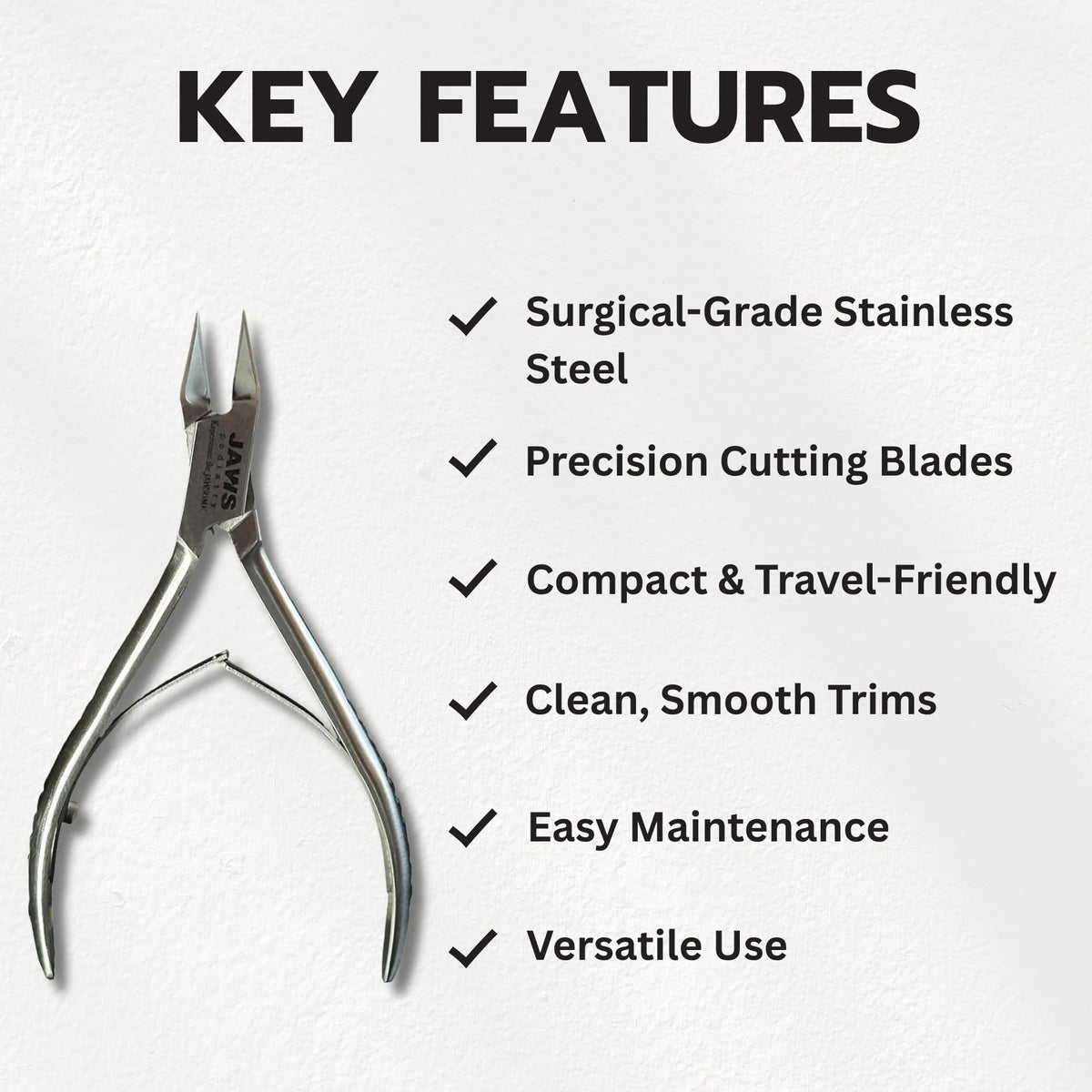 Stainless Steel Nail Clippers and Nippers