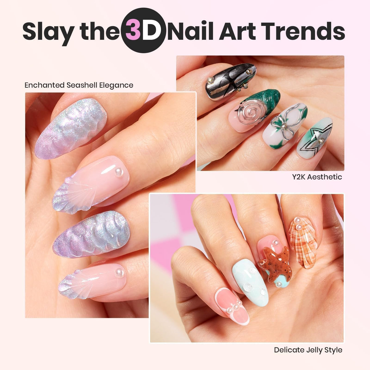 Beetles Nail Art Gel for Creative Manicures
