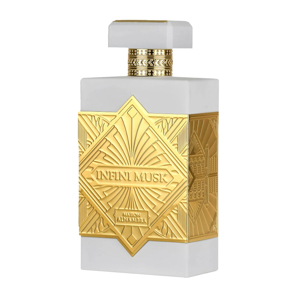 Infini Musk by Maison Alhambra for Men Eau de Parfum Spray, 3.4 oz