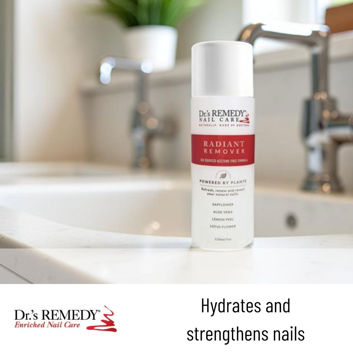 Non-Acetone Botanical Nail Polish Remover for Nails and Cuticles