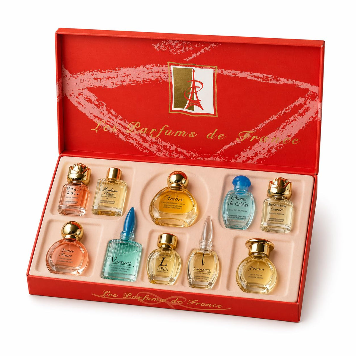 Charrier Parfums 10 Eau de Parfum Miniature Gift Box 57.8 ml