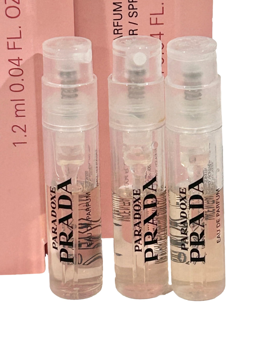Prada Paradoxe Women's Sample Perfume Spray Vials, Set of 3