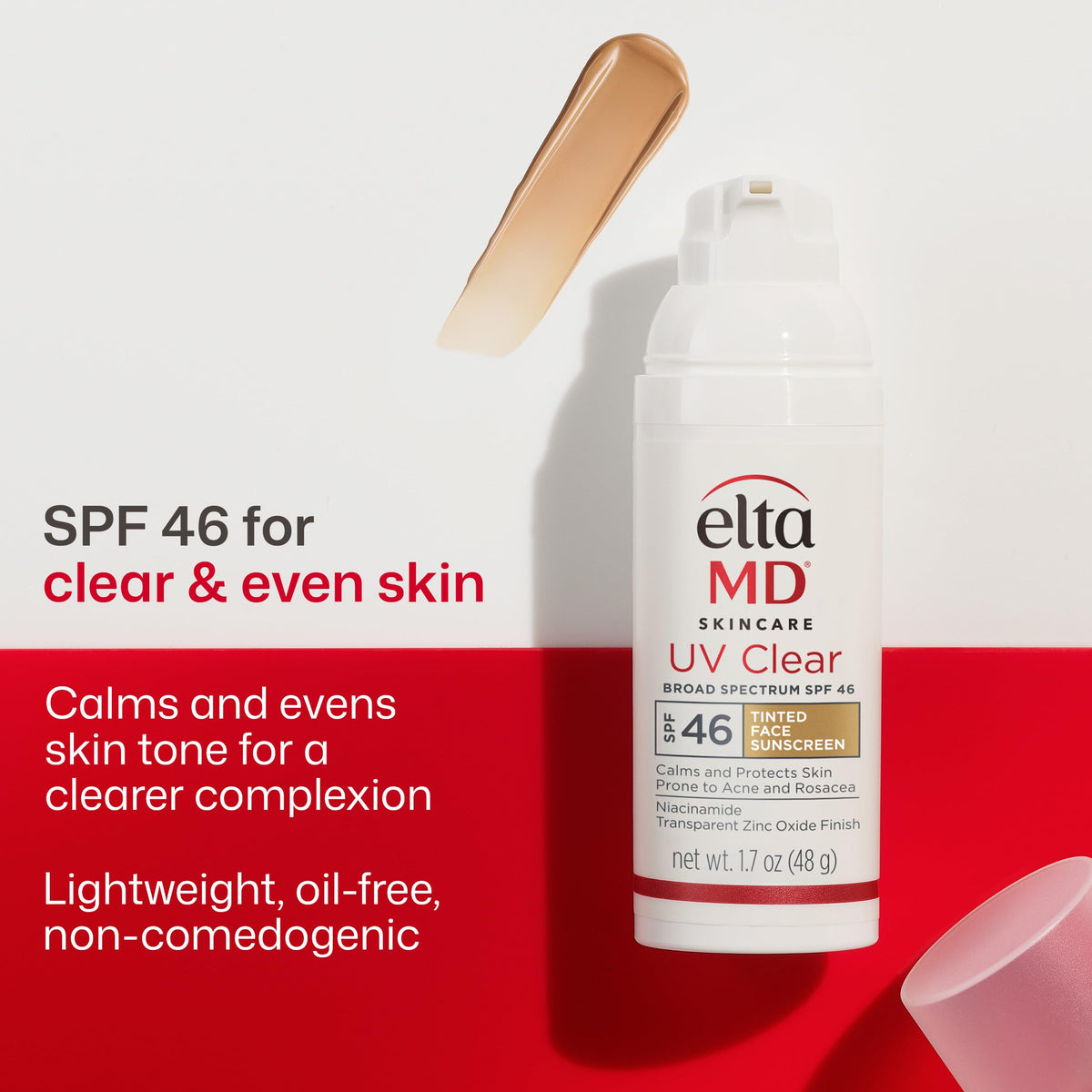 EltaMD UV Clear Face Sunscreen SPF 46, Oil-Free Broad Spectrum